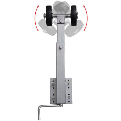 vidaXL Boat Trailer Double Roller Bow Support Set of 2 59 - 84 cm