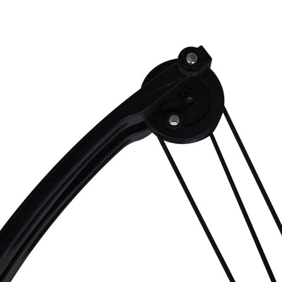vidaXL Youth Compound Bow with Accessories and Aluminium Arrows