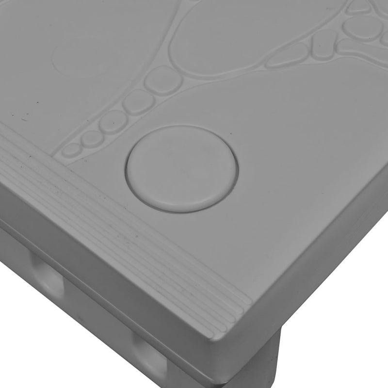 vidaXL Spa Steps Grey