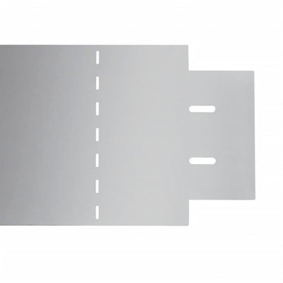 vidaXL Set of 20 Flexible Lawn Fence Galvanised Steel 100 x 14 cm