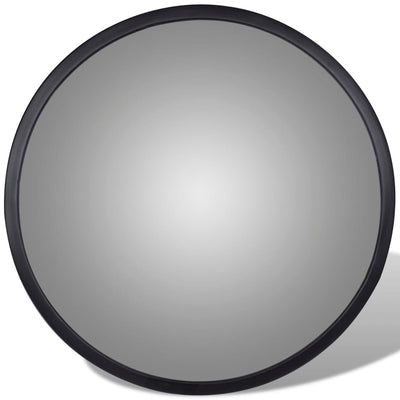 Convex Traffic Mirror Acrylic Black 30 cm Indoor