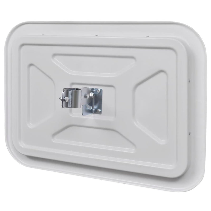 Convex Traffic Mirror Rectangle 60 x 80 cm with Reflectors