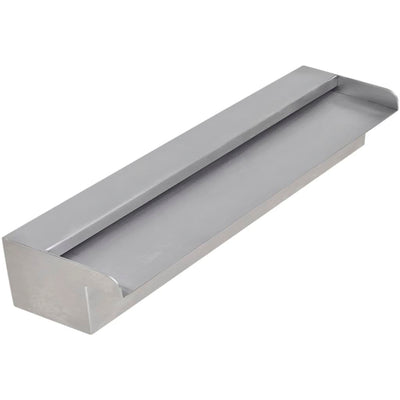 Rectangular Waterfall Pool Fountain Stainless Steel 30 cm