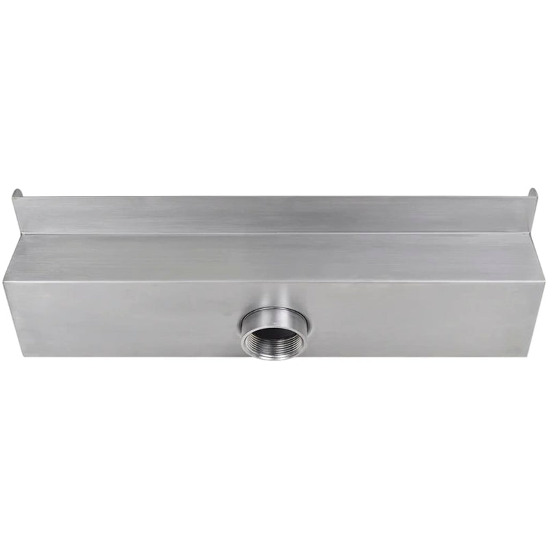 Rectangular Waterfall Pool Fountain Stainless Steel 30 cm
