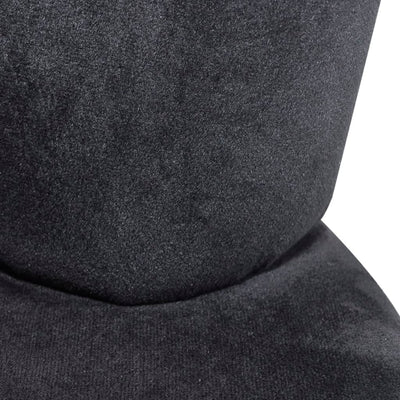 vidaXL Chair Hand-shaped Black Velvet