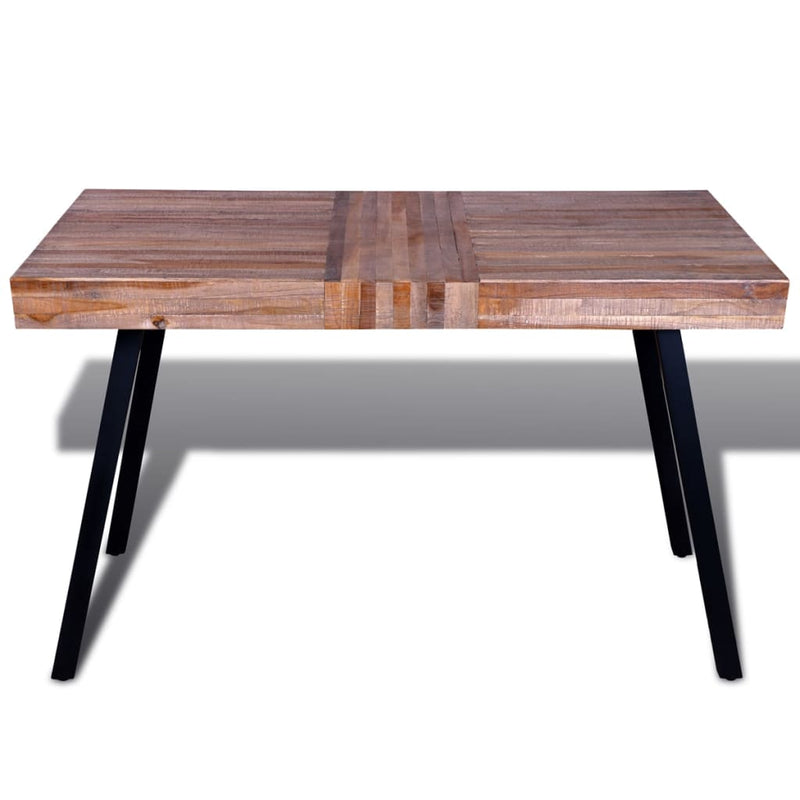vidaXL Table Reclaimed Teak