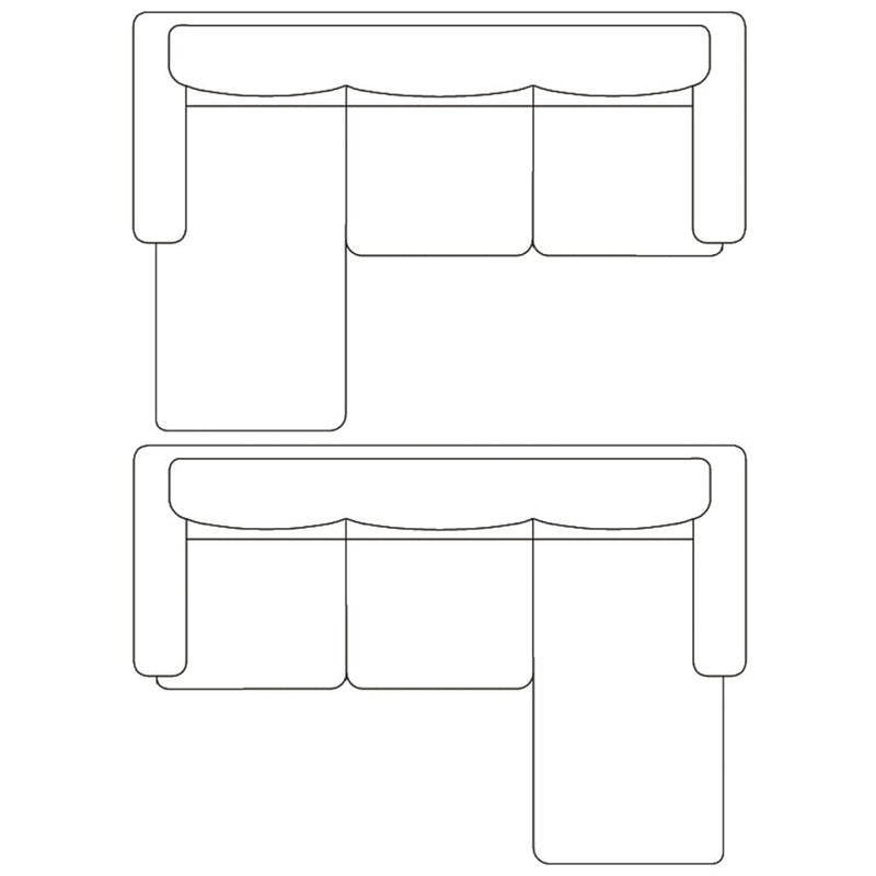 vidaXL Sectional Sofa 3-Seater Artificial Leather Black