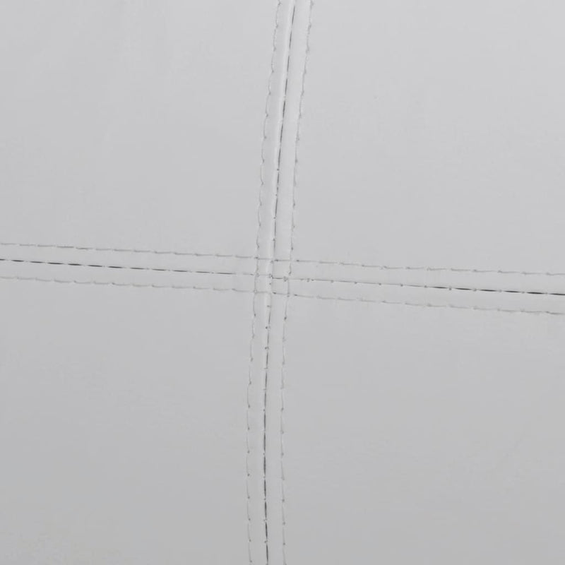 vidaXL Sectional Sofa 3-Seater Artificial Leather Black