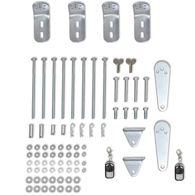 vidaXL Swing Gate Opener Set 50 W 200 kg