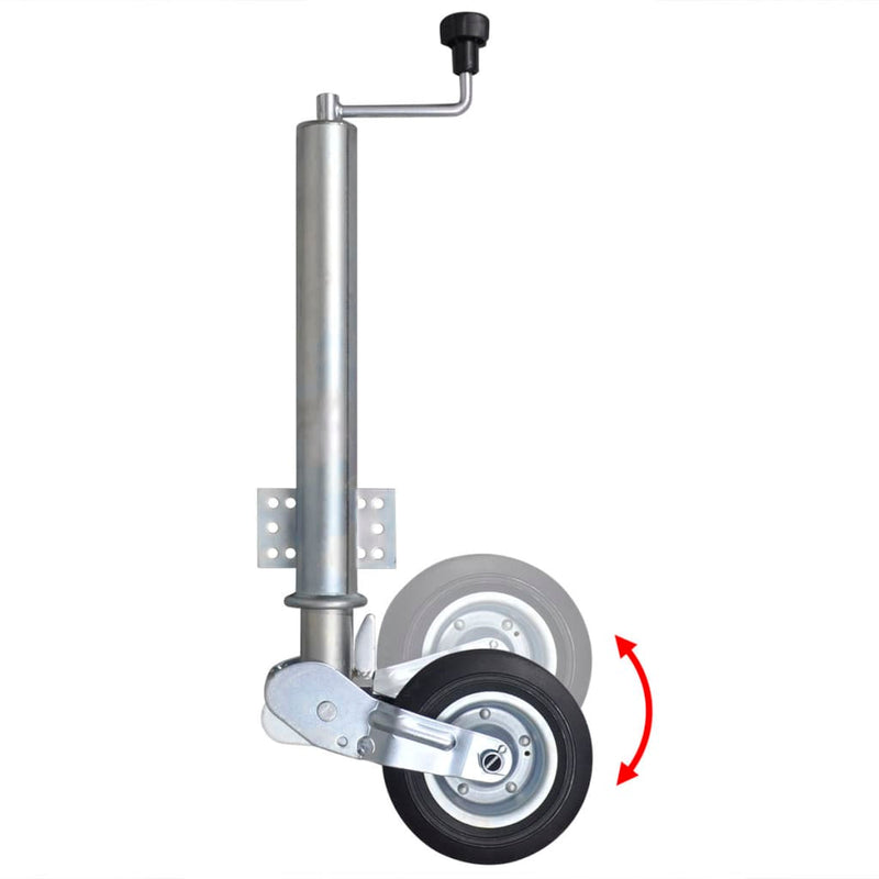 vidaXL Heavy-duty Trailer Jack Wheel 60 mm