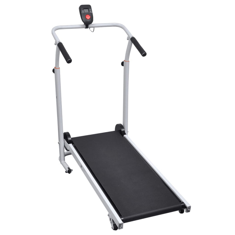 vidaXL Mini Treadmill Folding 93 x 36 cm Black