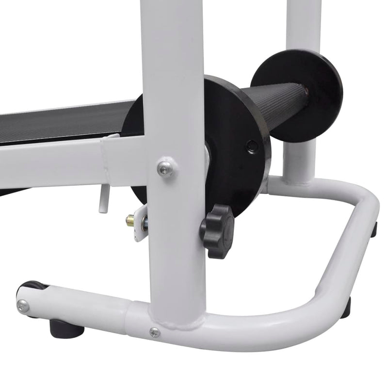 vidaXL Mini Treadmill Folding 93 x 36 cm Black