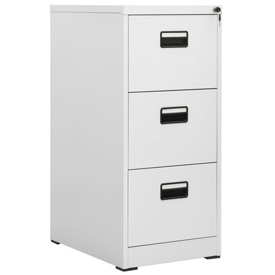 vidaXL Filing Cabinet Anthracite 46x62x102.5 cm Steel