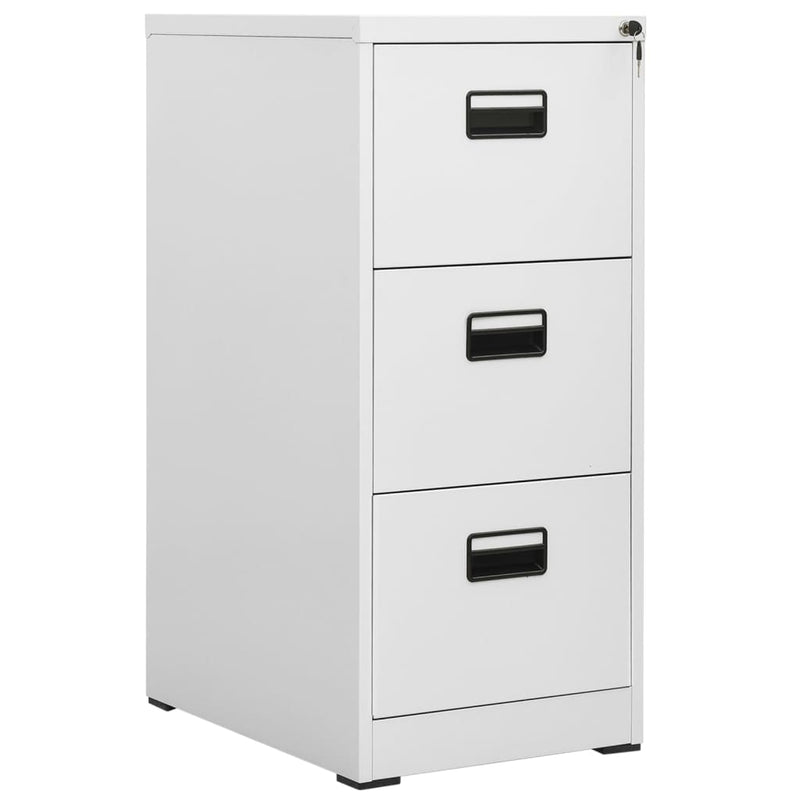 vidaXL Filing Cabinet Anthracite 46x62x102.5 cm Steel