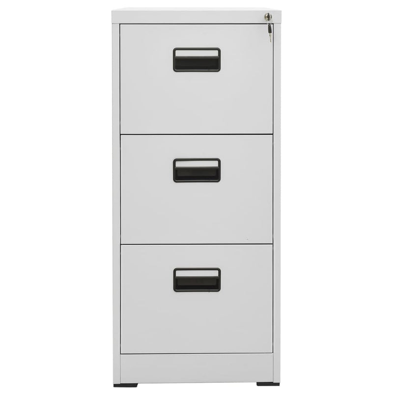 vidaXL Filing Cabinet Anthracite 46x62x102.5 cm Steel