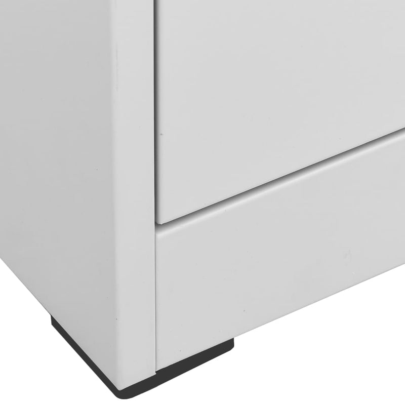 vidaXL Filing Cabinet Anthracite 46x62x102.5 cm Steel