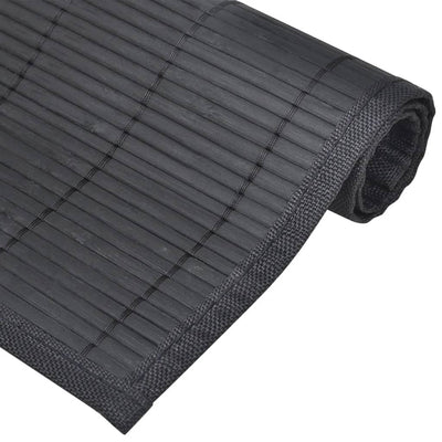 6 Bamboo Placemats 30 x 45 cm Natural