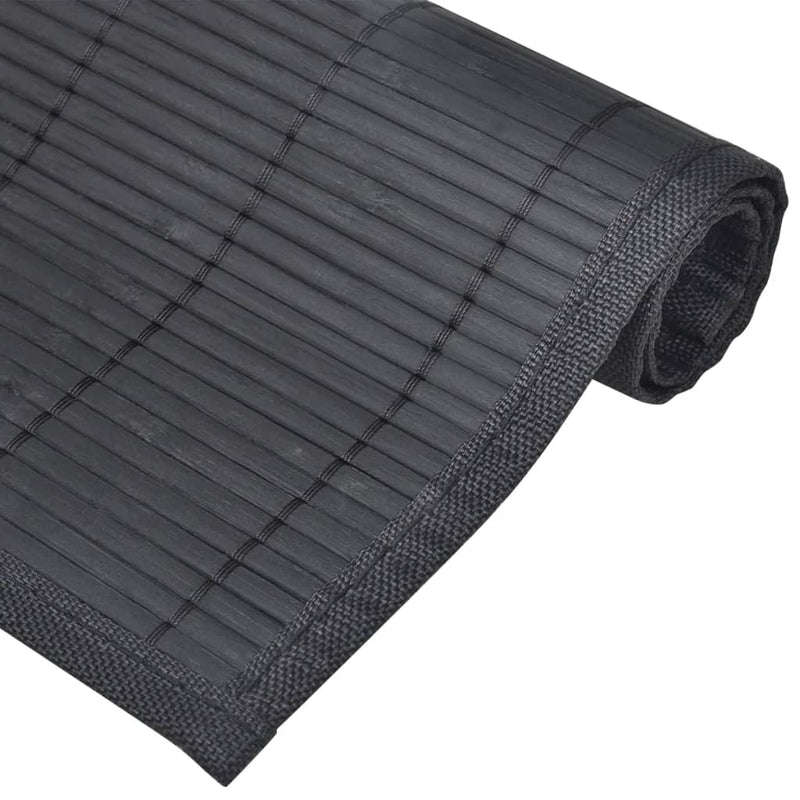 6 Bamboo Placemats 30 x 45 cm Natural