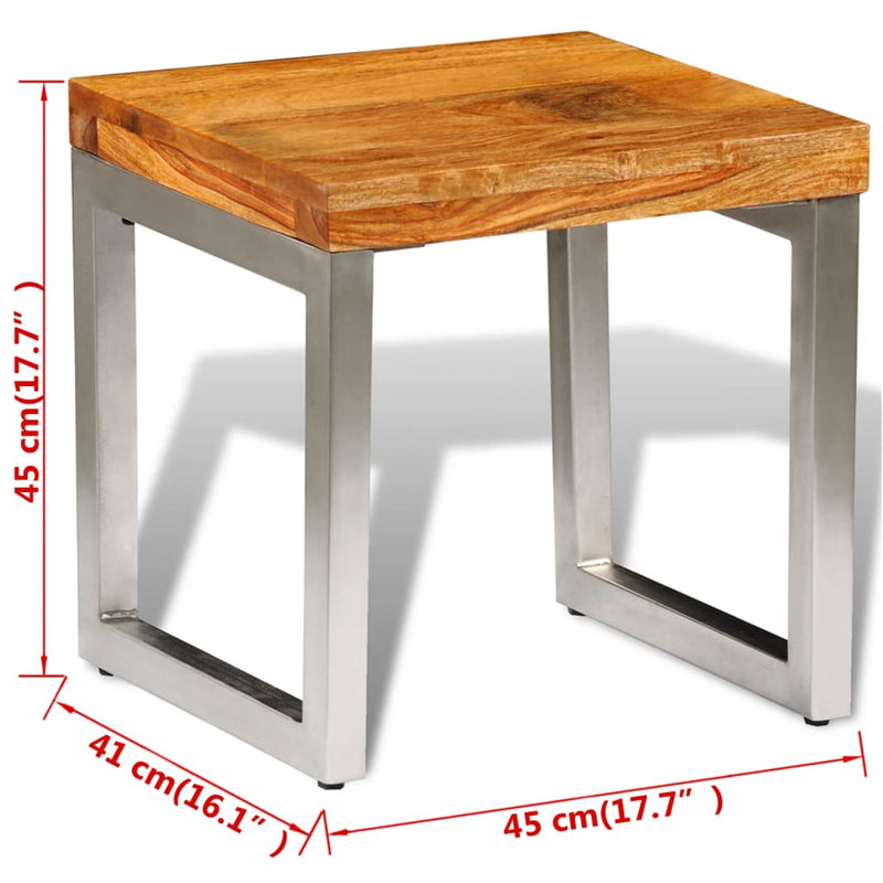 vidaXL Solid Wood Coffee Table