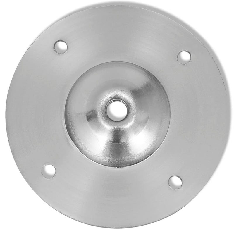 vidaXL Telescopic Table Legs 2 pcs Black 710 mm-1100 mm