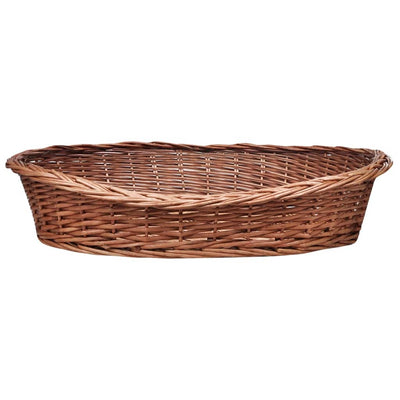 Willow Dog Basket/Pet Bed Natural 50 cm