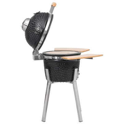 vidaXL Kamado Barbecue Grill Smoker Ceramic 81 cm