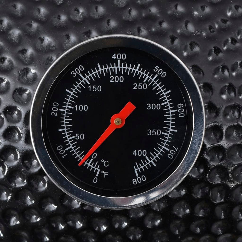 vidaXL Kamado Barbecue Grill Smoker Ceramic 81 cm