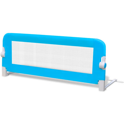 vidaXL Toddler Safety Bed Rail 150 x 42 cm Blue