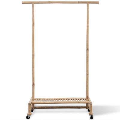 vidaXL Bamboo Clothes Rack