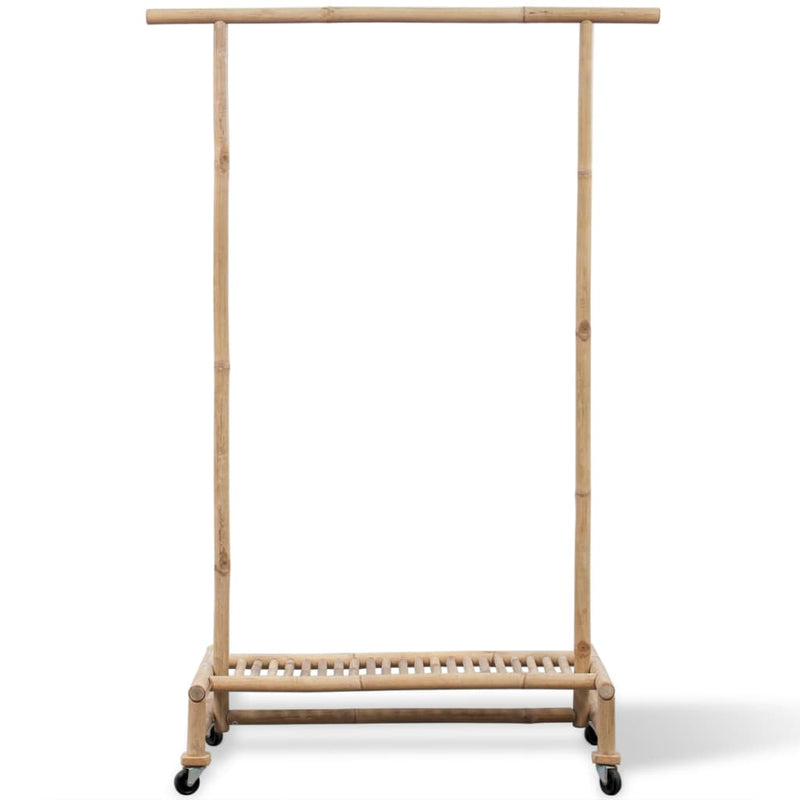 vidaXL Bamboo Clothes Rack