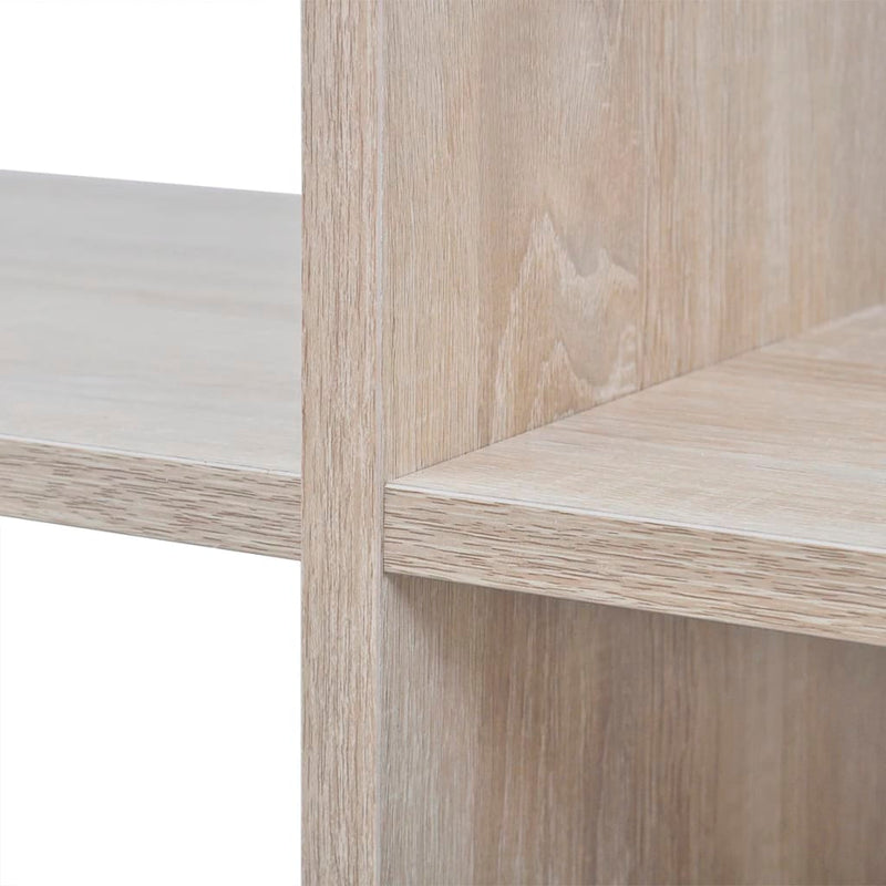 vidaXL Staircase Bookcase/Display Shelf 142 cm Oak