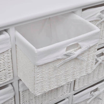 vidaXL Storage Cabinet Akron White