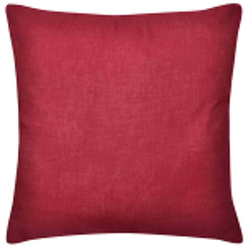 vidaXL 4 Burgundy Cushion Covers Cotton 50 x 50 cm