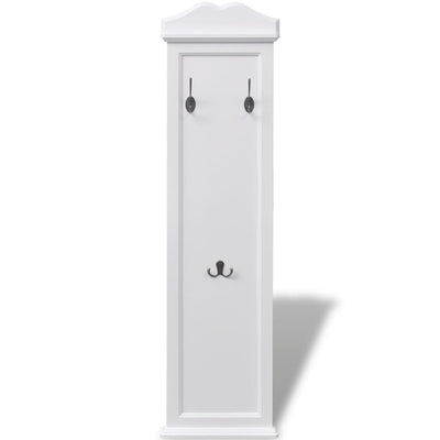 vidaXL Coat Racks 2 pcs White
