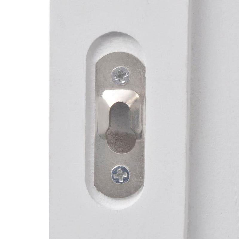 vidaXL Coat Racks 2 pcs White