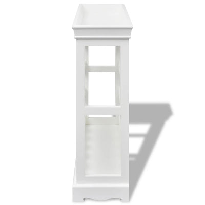 vidaXL Wine Cabinet "Abreu" White