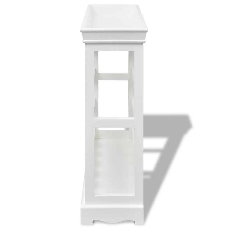 vidaXL Wine Cabinet "Abreu" White