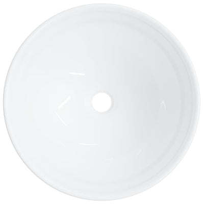vidaXL Wash Basin White 48x25x15 cm Ceramic