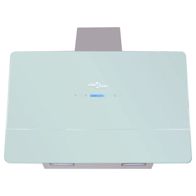 vidaXL Range Hood with Touch Display White 900 mm