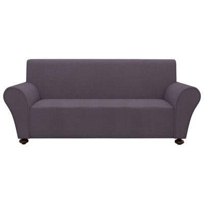 vidaXL Stretch Couch Slipcover Black Polyester Jersey