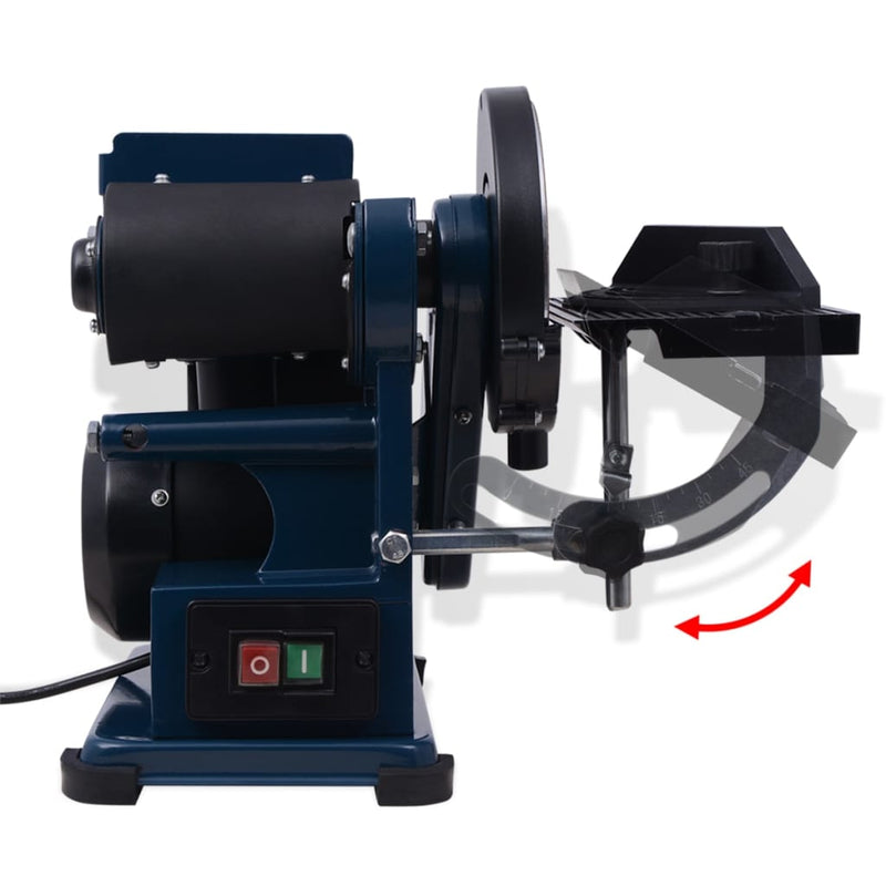 vidaXL Belt Disc Sander 375 W