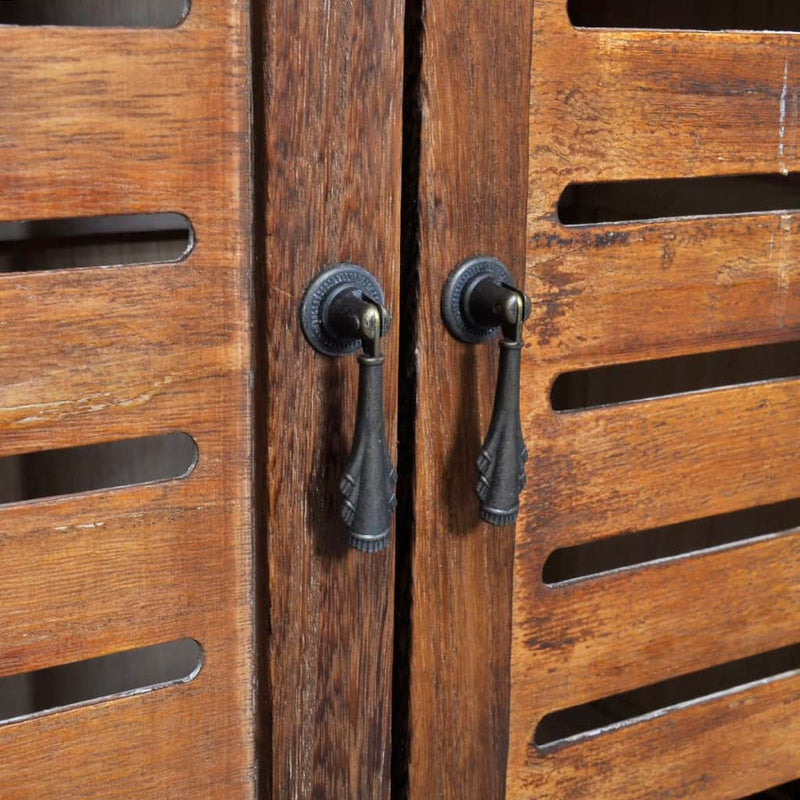 vidaXL Bathroom Cabinet Albuquerque Wood Brown 46x24x117.5 cm