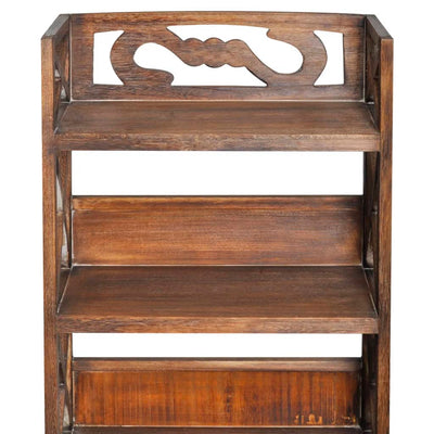 vidaXL Bathroom Cabinet Albuquerque Wood Brown 46x24x117.5 cm