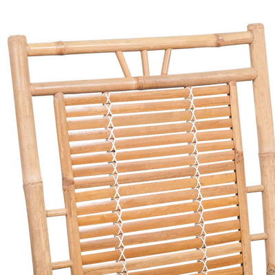 vidaXL Rocking Chair Bamboo