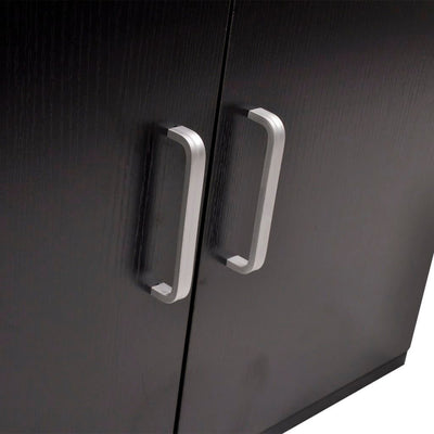 vidaXL Nine Piece Bathroom Furniture and Basin Set Beige