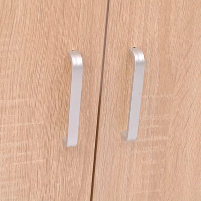 vidaXL Nine Piece Bathroom Furniture and Basin Set Beige