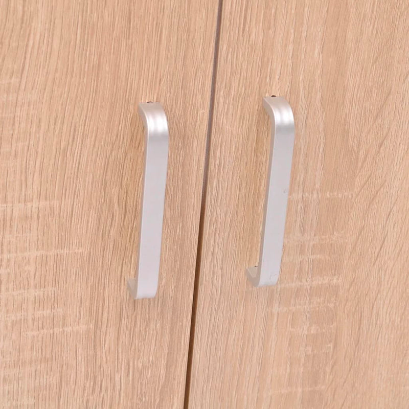 vidaXL Nine Piece Bathroom Furniture and Basin Set Beige