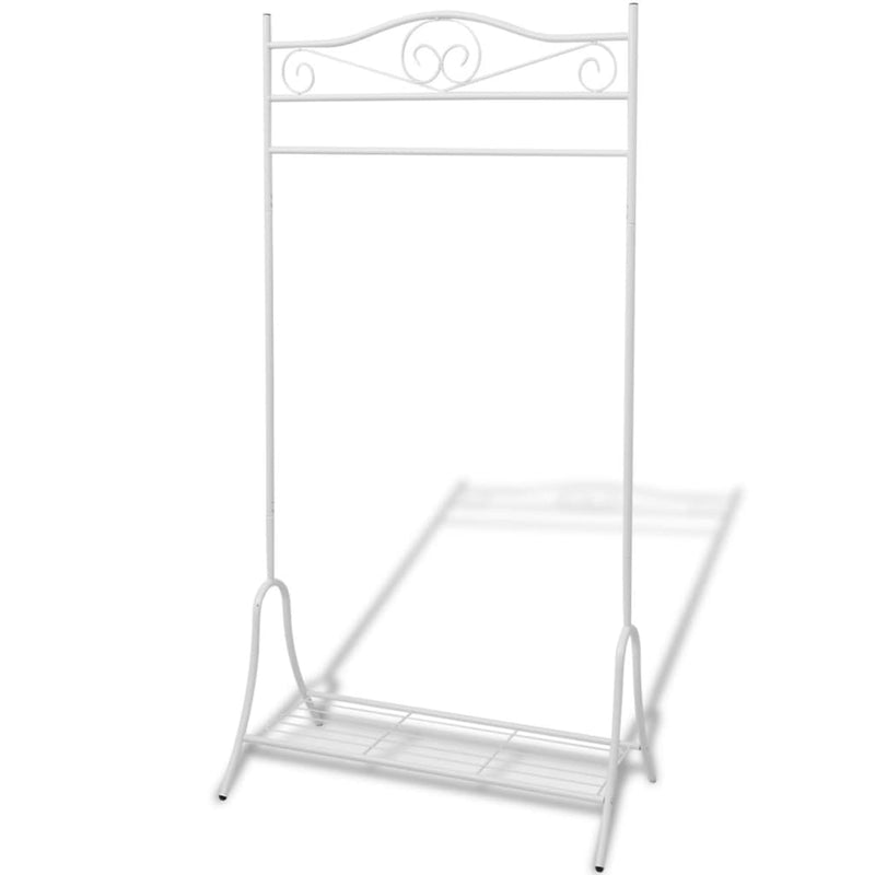 vidaXL Clothing Rack Black Steel