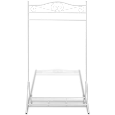 vidaXL Clothing Rack Black Steel