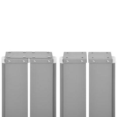 vidaXL Retractable Side Awning 160x600 cm Cream